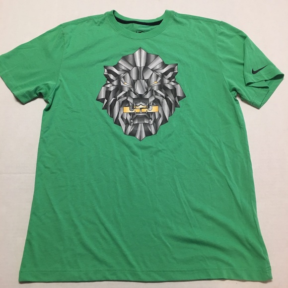 green lebron shirt